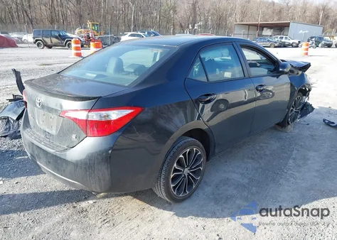 2015 Toyota Corolla S Plus из США, поврежденный, VIN 2T1BURHE3FC411795